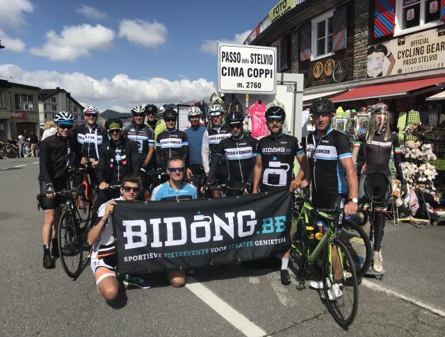 Stelvio fietsvakantie Bidong fietstransport 