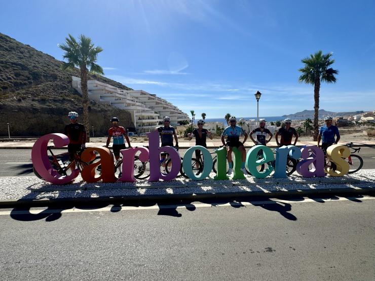 Bidong fietsvakantie fietstransport Mojacar